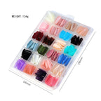576 box Colorful Fake Nails Acrylic