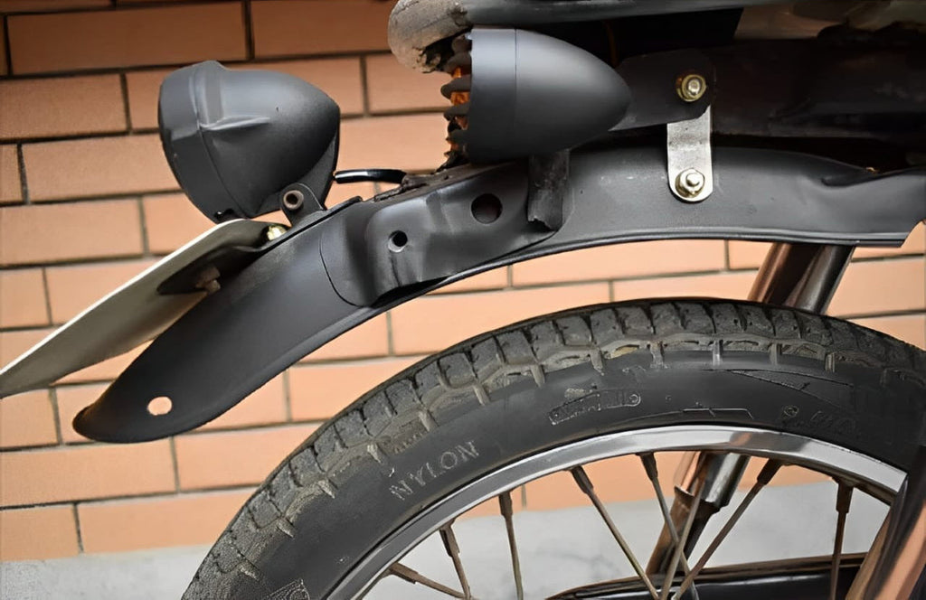 Motorcycle Backlight, With Number Plate Holder 2 In 1 Universal Fitting