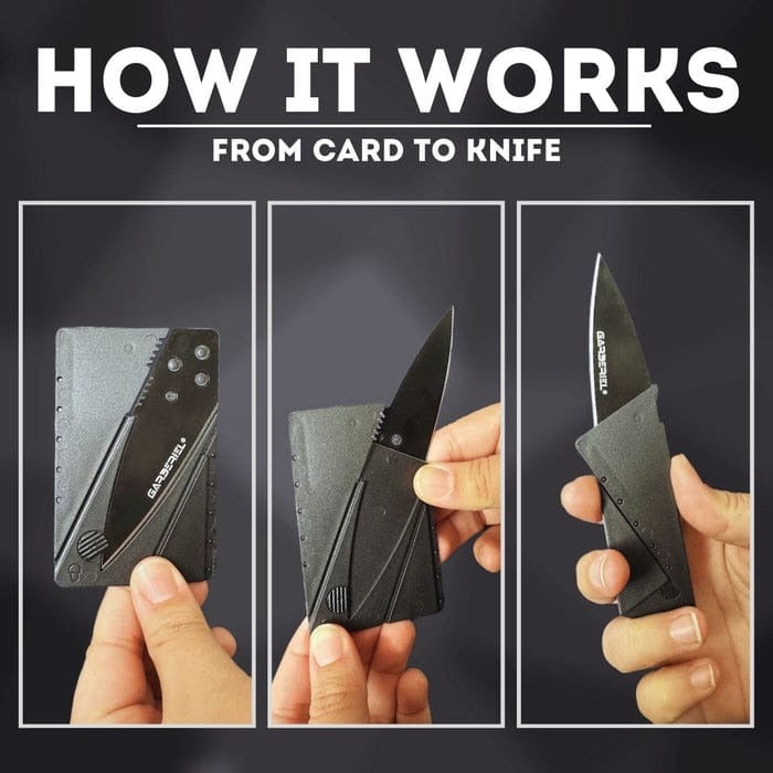 Cardsharp Folding Credit Card Knife